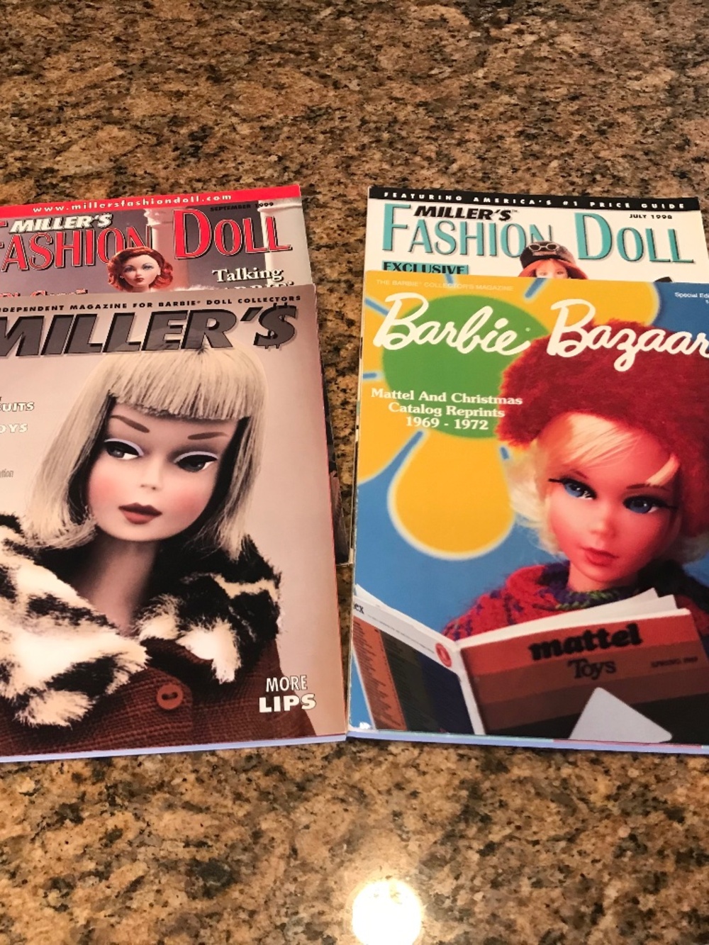 Barbie Bazaar Mattel & Christmas Catalog Reprints Magazine Plus3 Miller Magazine
